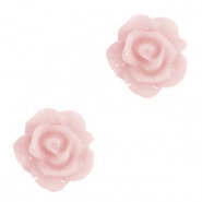 Roosje kraal 10mm vintage rose