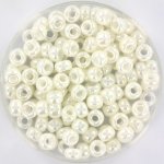 Miyuki Glas rocailles 4mm Ceylon ivory pearl 