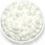 Miyuki Glas rocailles 4mm opaque matte white 4mm