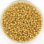 Miyuki 11/0 Duracoat Galvanized gold