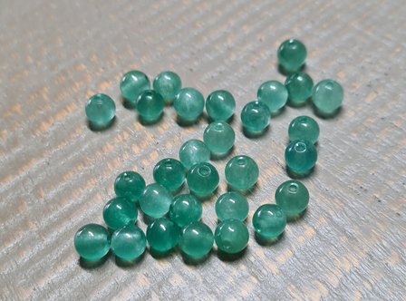 Aventurine transparant kraal 6mm