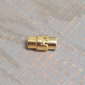 magneetslot 6mm goud