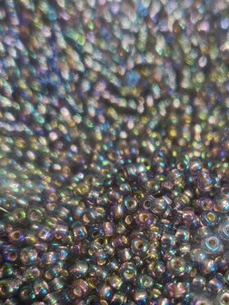 Miyuki 11/0  Silverlined ab amethyst