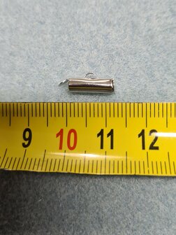 Klem voor kettingen/kraaltjes 12mm