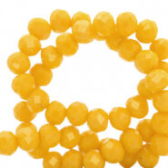 Facetkraal yellow flash pearlshine 2x3mm