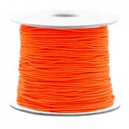 Elastiek Fluor Orange 0.8mm