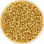 Delica 11/0 Duracoat Galvanized gold