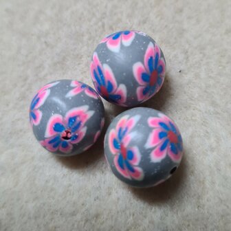 Fimo kraal 12mm