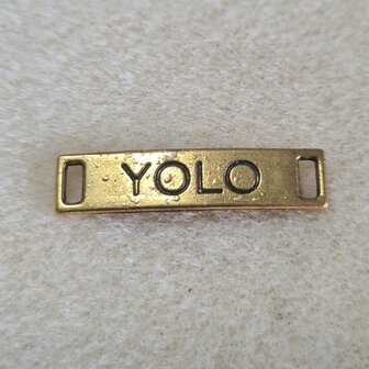 YOLO bedel goldplated