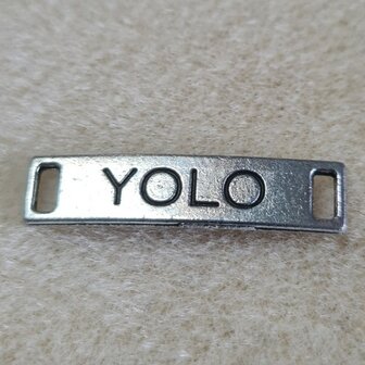 YOLO bedel silverplated