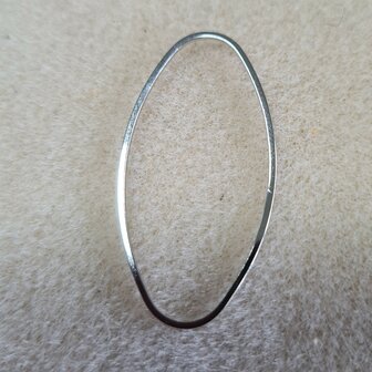 Metalen Ovale gesloten ring AS 15x40mm