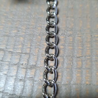 Metalen ketting 8x5,5mm