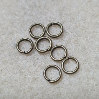 Jumpring brons 5x1mm