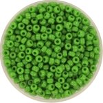 Miyuki rocailles 8/0 (3mm) Opaque green