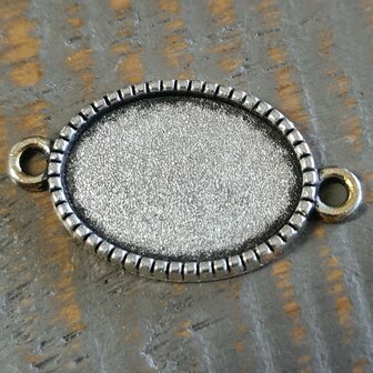 Tussenzetsel 2oog AS voor 13x18mm steen