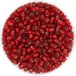 Miyuki rocailles 8/0 (3mm) Silverlied Ruby