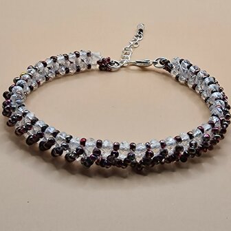 oorhangers en multicolour armbandje