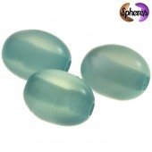 Spheres Kralen 9 x 8mm water blue