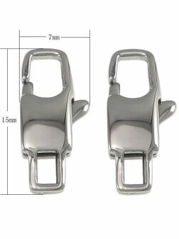 Edelstaal-RVS-15mm
