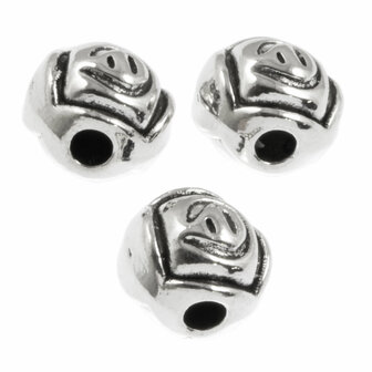 Tibetaanse metalen kraal AS 7mm