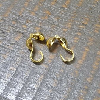 Goldplated kalotjes 