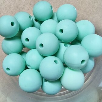 Siliconenkraal 11mm pastelgroen