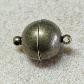 Bronzen magneetsluiting 14mm