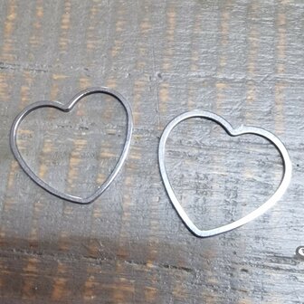 Gesloten hart ring 20mm