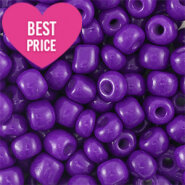 Glas rocailles Dark Purple 3mm