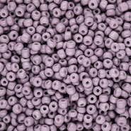 Glas rocailles Mauve purple 3mm