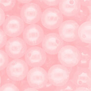 Acryl kraal Shiny light pink 14mm