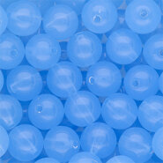 Acryl kraal Shiny blue 14mm