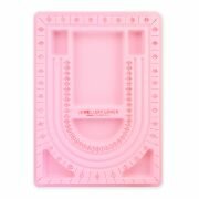 Kralen legbord roze