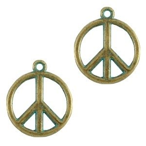 BOHO metaal bedel peace