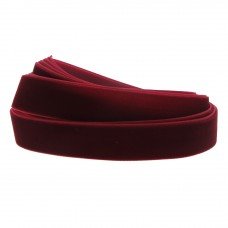 Fluweelband rood 19mm