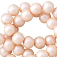 Glasparel peach orange pearl shine 8mm