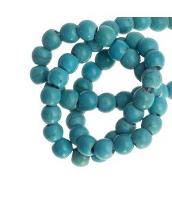turquoise kralen 4mm