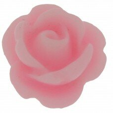plastic-kraal-roosjes-licht roze-9x7mm