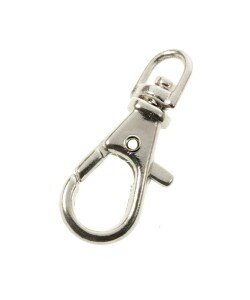 Metalen sleutelhanger 8x22x4mm