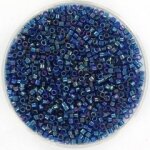 Miyuki Delica 11/0 Emerald lined cobalt