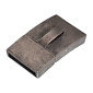 Magneetslot antiek zilver