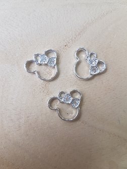 Minnie Mouse bedel met strikje 