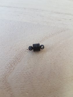 Black nickel magneetsluiting klein