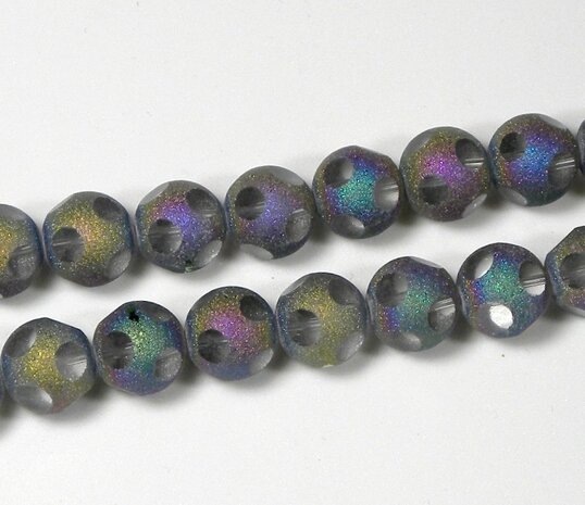 Window beads ​​​​​​​regenboog  12mm