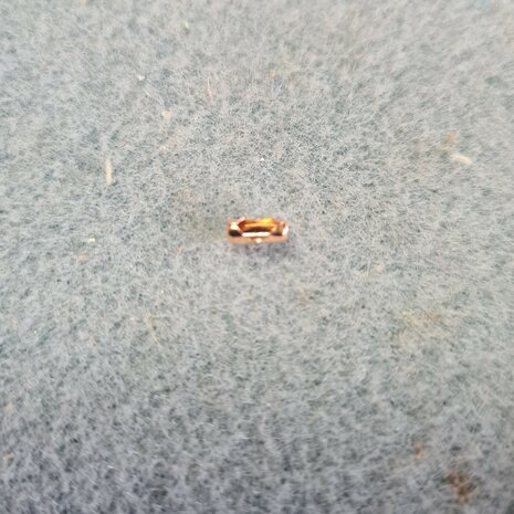 Sluiting voor bolletjes ketting rose 1.5mm