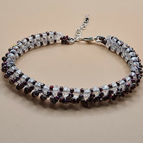 oorhangers en multicolour armbandje