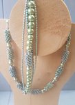 Handgemaakt collier van Miyuki Handgemaakt collier van Miyuki