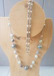 Handgemaakt collier keramiek Handgemaakt collier keramiek